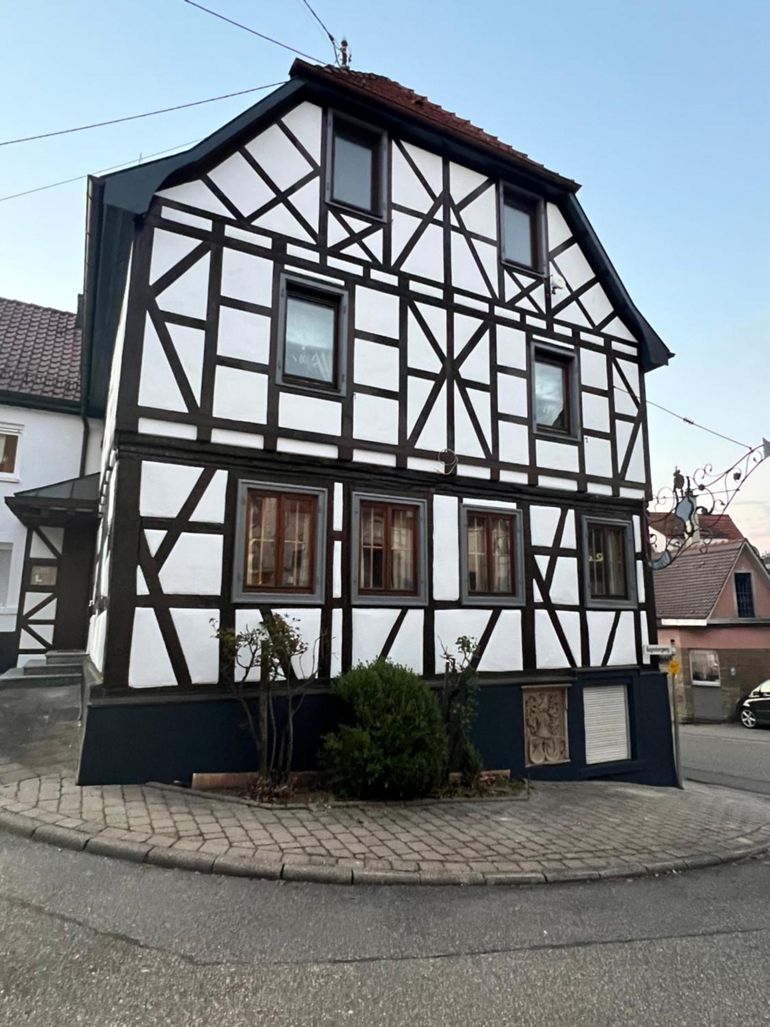 Pension Krone Sternenfels Exterior foto